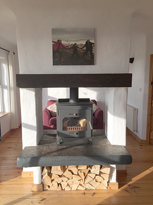 Kitchen, Crohy Cottage, Falmore, Dungloe, Co. Donegal